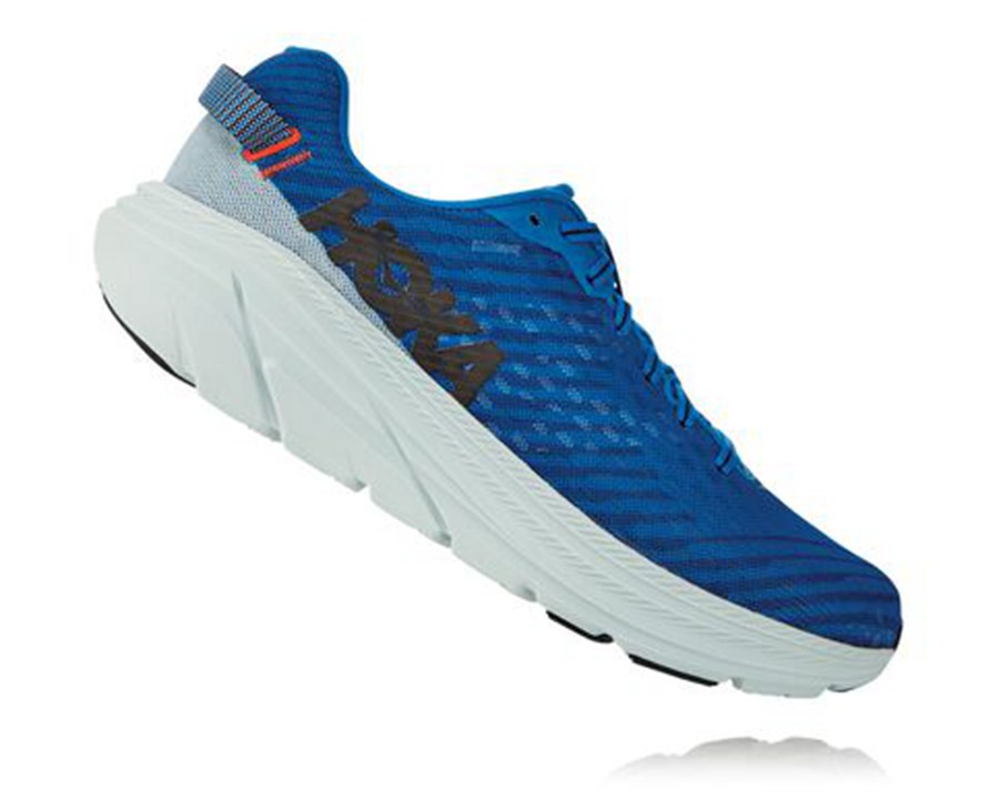 Running Shoes Mens - Hoka One One Rincon - Blue - LZGYTQV-98